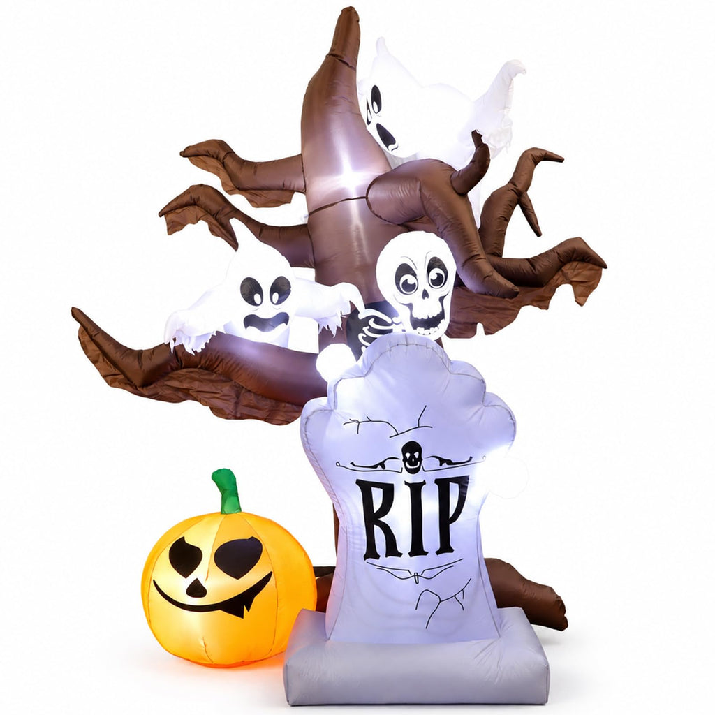 8FT LED Inflatable Halloween Tree F909717