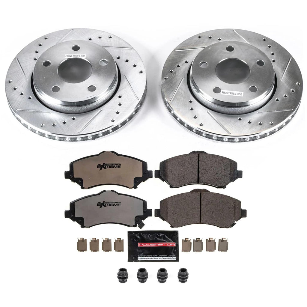 Front Brake Pad & Rotor Kit E104