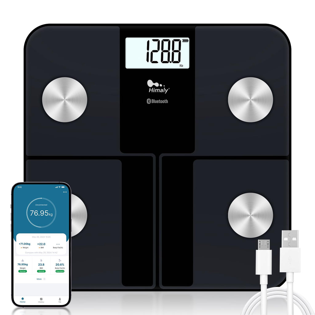 Rechargeable Digital Bathroom Scale W875