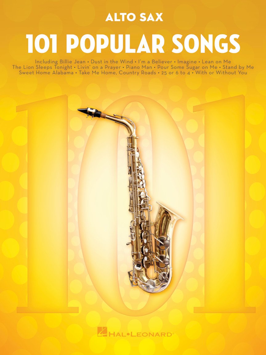 Alto Sax Sheet Music Songbook U55678