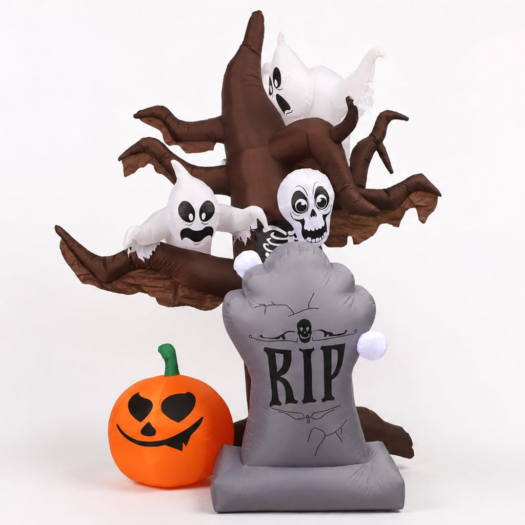 8FT LED Inflatable Halloween Tree F909717
