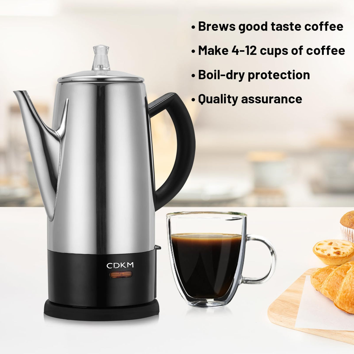 12-Cup Electric Percolator S47004