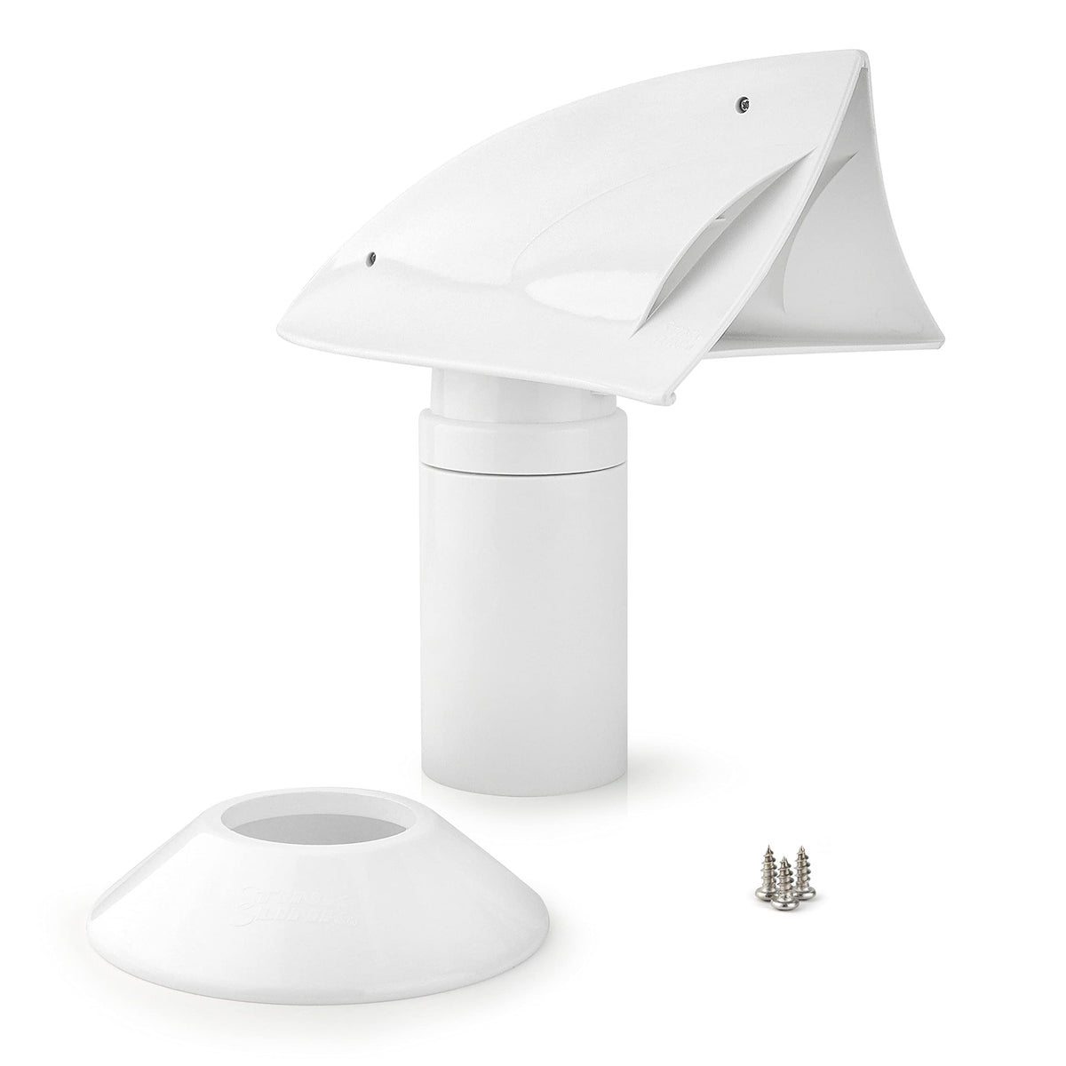 White 1 Pack RV Rotating Sewer Vent U32466