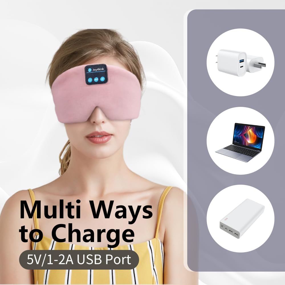 Silk Bluetooth Sleep Mask Headband Earphones E325