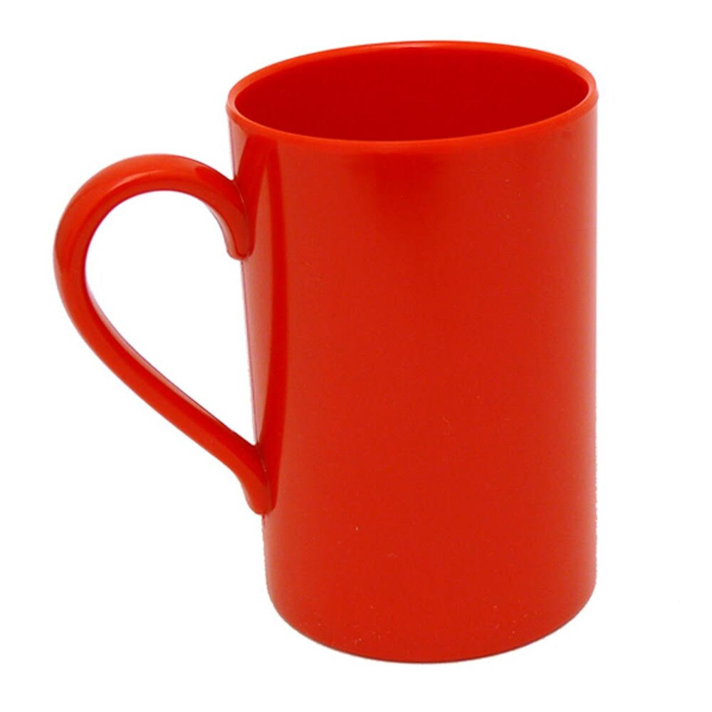 Melamine Mug Red Pack of 48 P8646