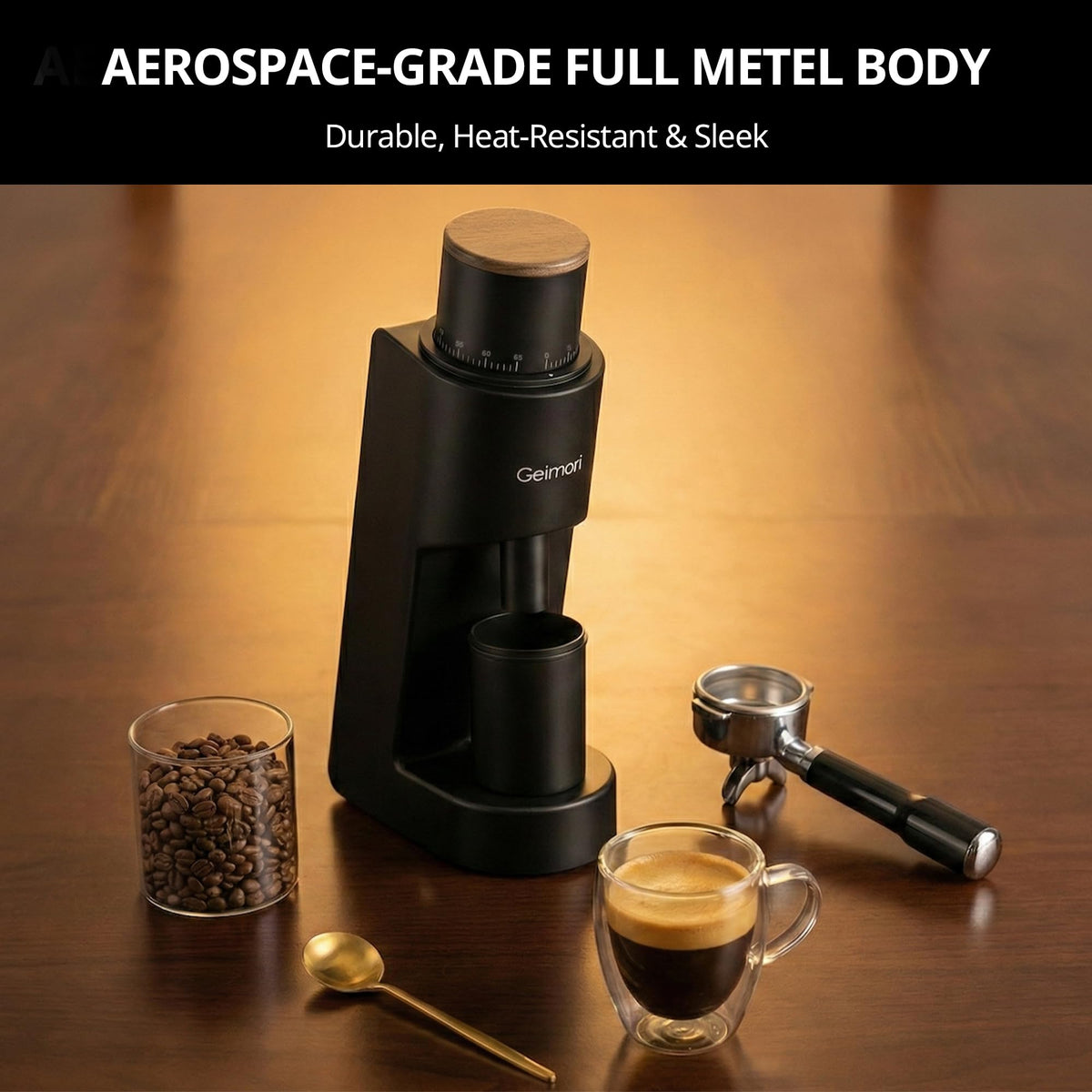 Coffee Grinder with Conical Burr U853