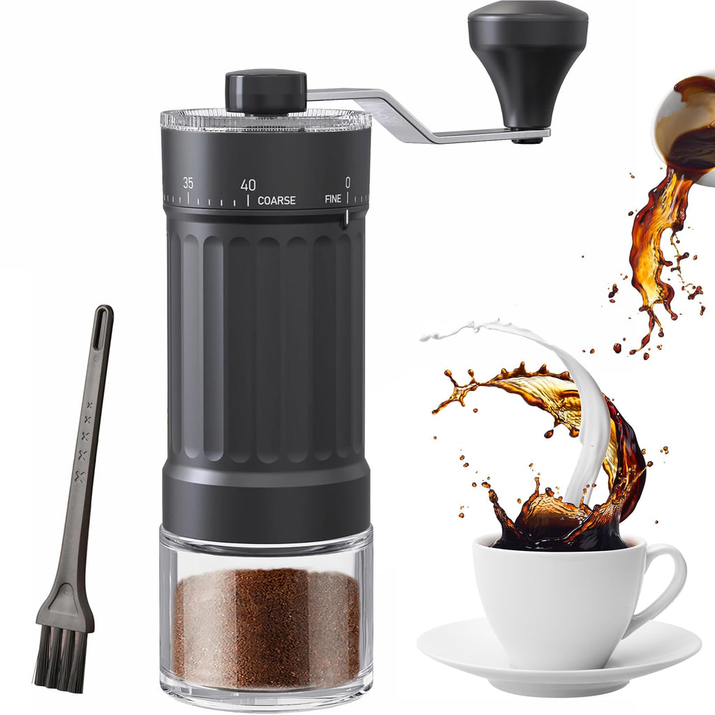 Manual Coffee Grinder with Ceramic Conical Burr L95788