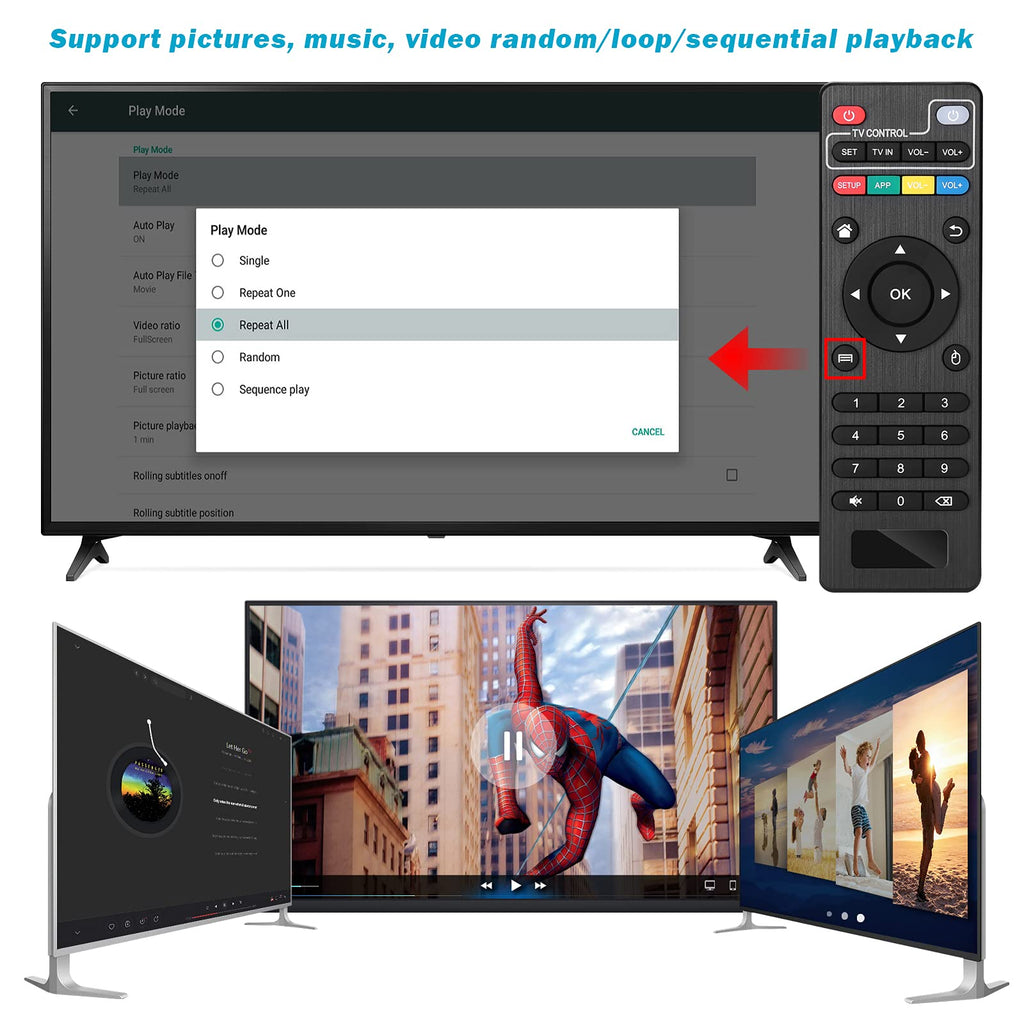 4K MP4 Media Player R6846
