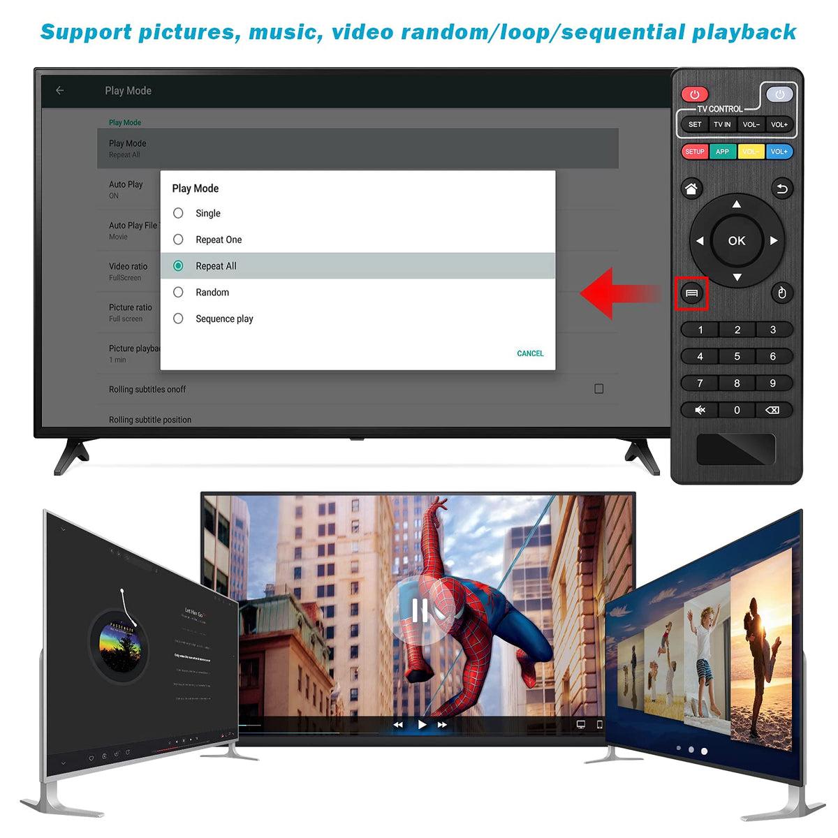 4K MP4 Media Player R6846