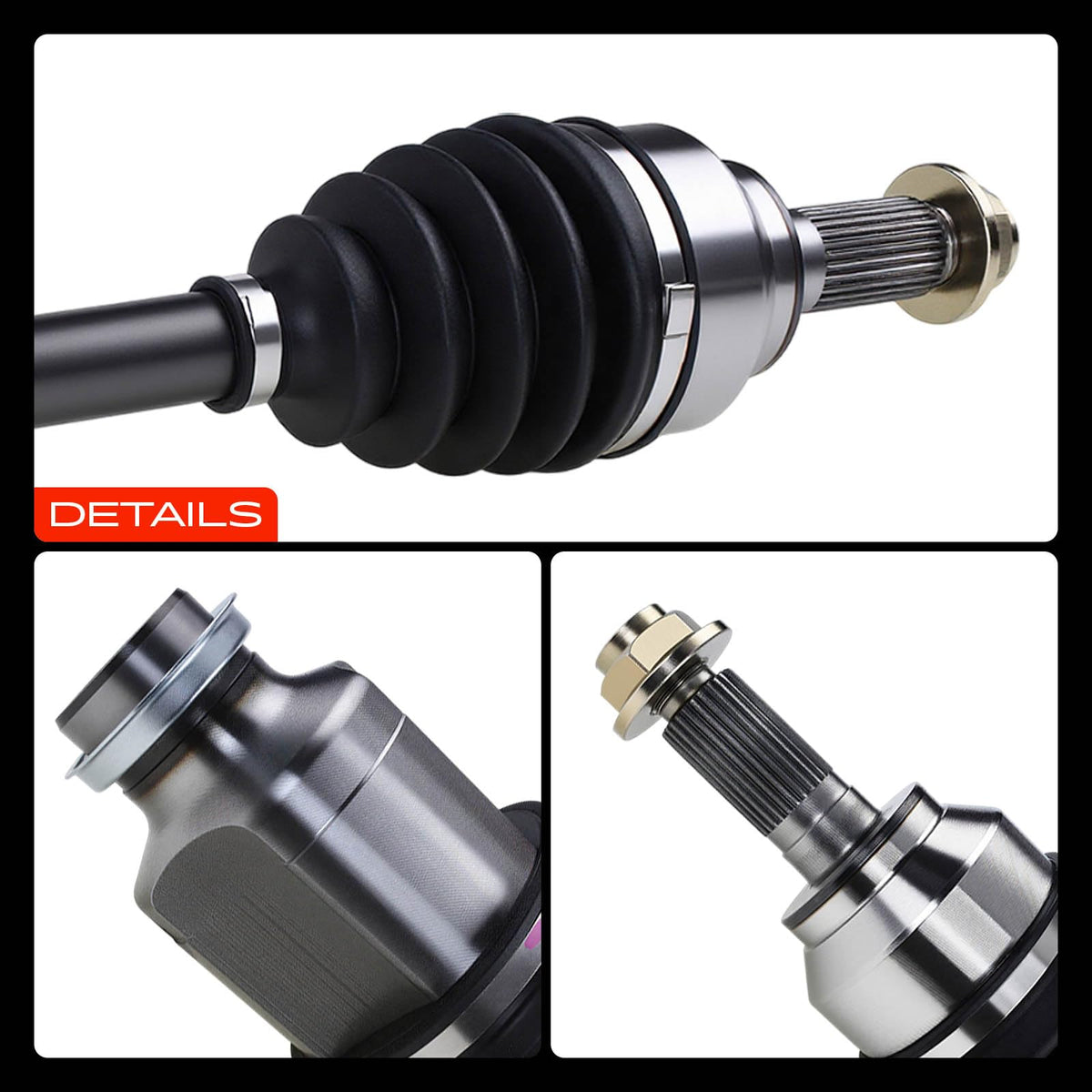 Front Right Passenger Side CV Axle Shaft Assembly D1478