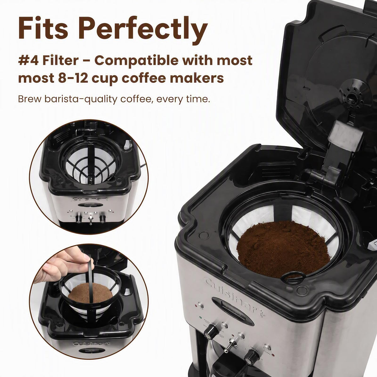 #4 Cone Reusable Coffee Filter 2-Pack G5890