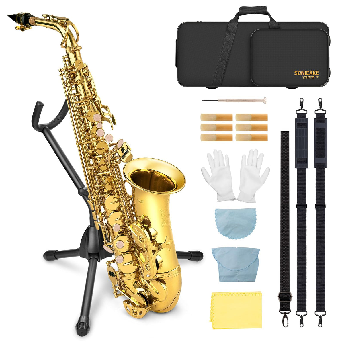 E Flat Alto Saxophone Full Kit M66165