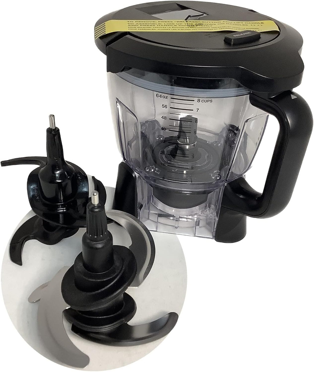 64oz 8 Cup Food Processor Bowl Locking Lid Blade Kit O393228
