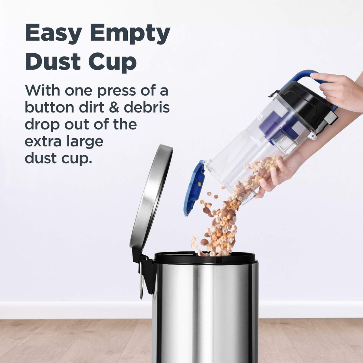 Ultra-Lightweight Compact Bagless Upright Vacuum Cleaner and Compact Carpet Cleaner L4774