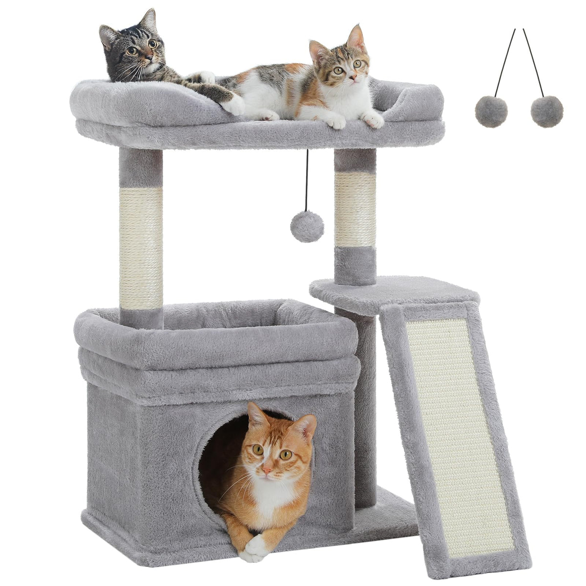 Gray Cat Tree A593