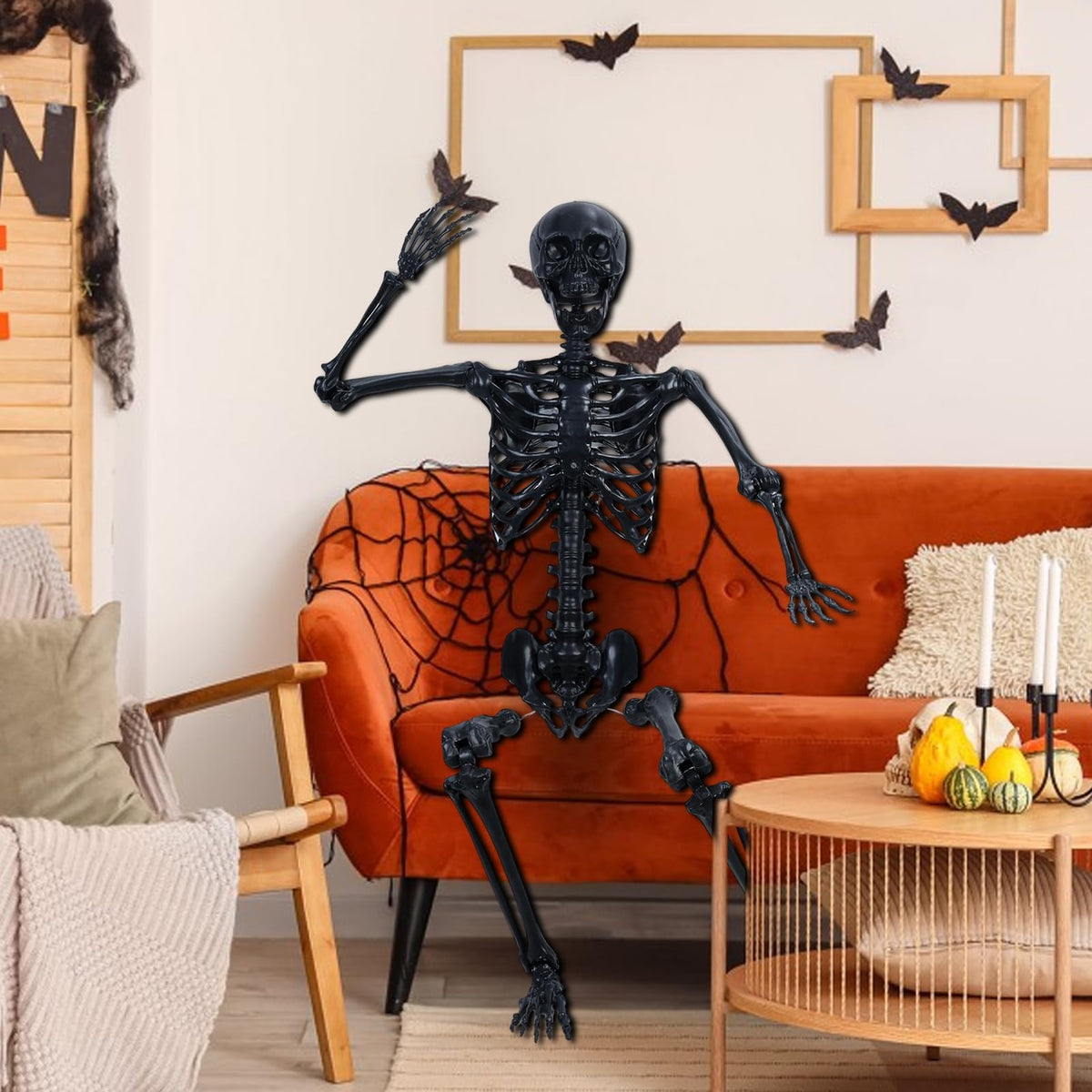 Life Size Posable Plastic Skeleton V2386