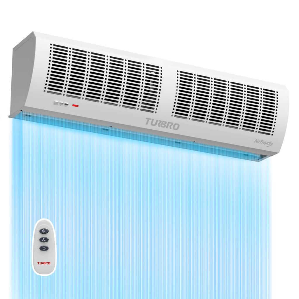36-Inch Wall-Mounted Air Curtain Fan with Magnetic Switch K690