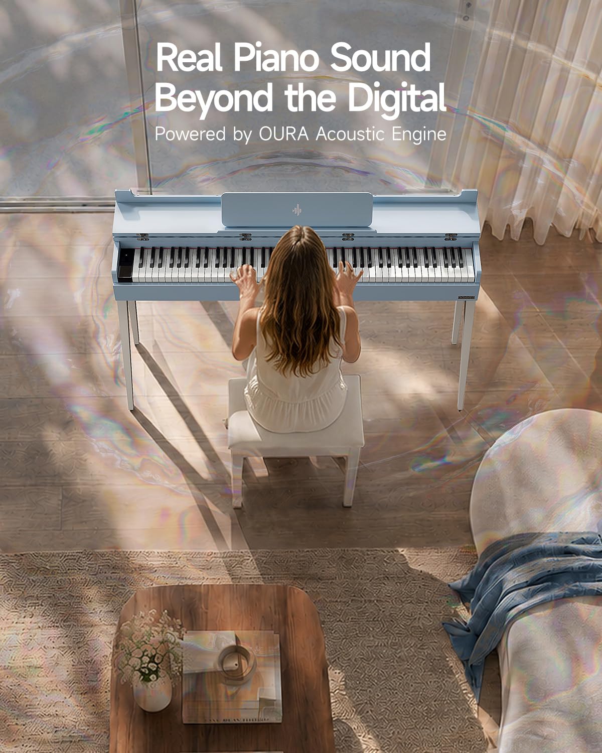 88 Key Weighted Digital Piano with Graded Hammer Action Z594