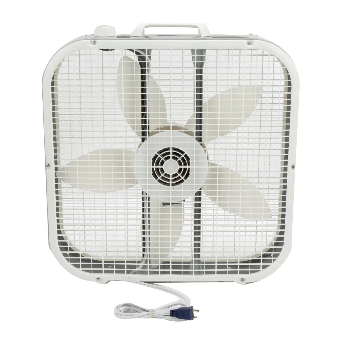 20" Classic Box Fan with 3 Speeds, White X41270