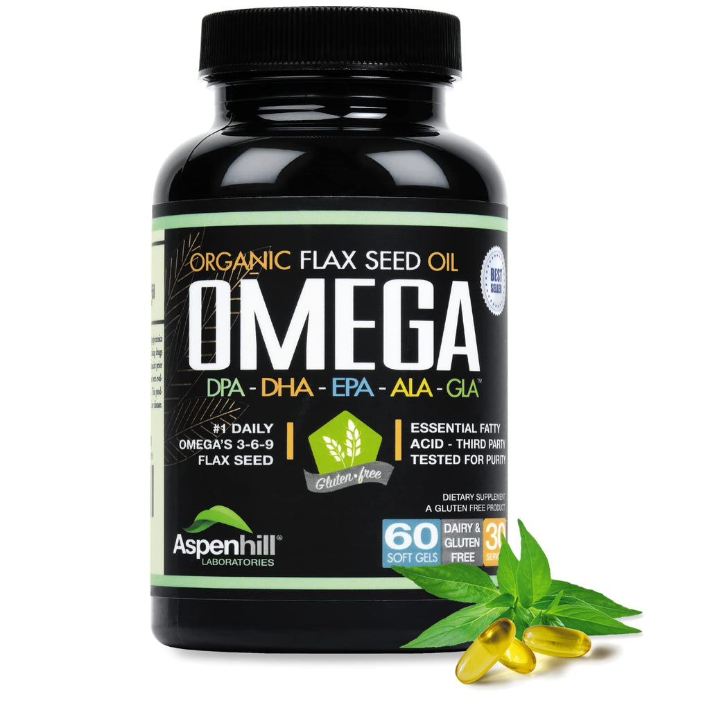 Wild Caught Omega 3 Fish Oil 2400 mg 60 SoftGels W426