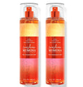 Sunshine Mimosa Fine Fragrance Body Mist 8 oz Set of 2 T578