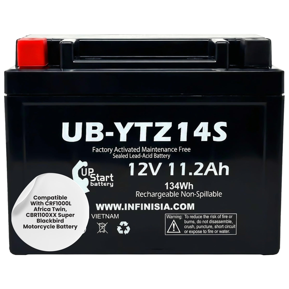 12V 11.2Ah AGM SLA Battery V50976