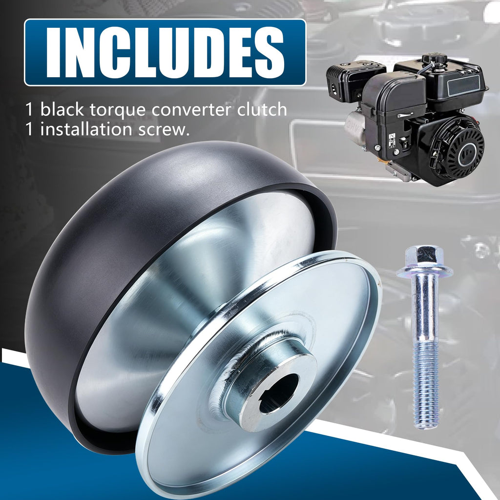 Torque Converter Driver Clutch with Mounting Screw 3/4" Bore P1032