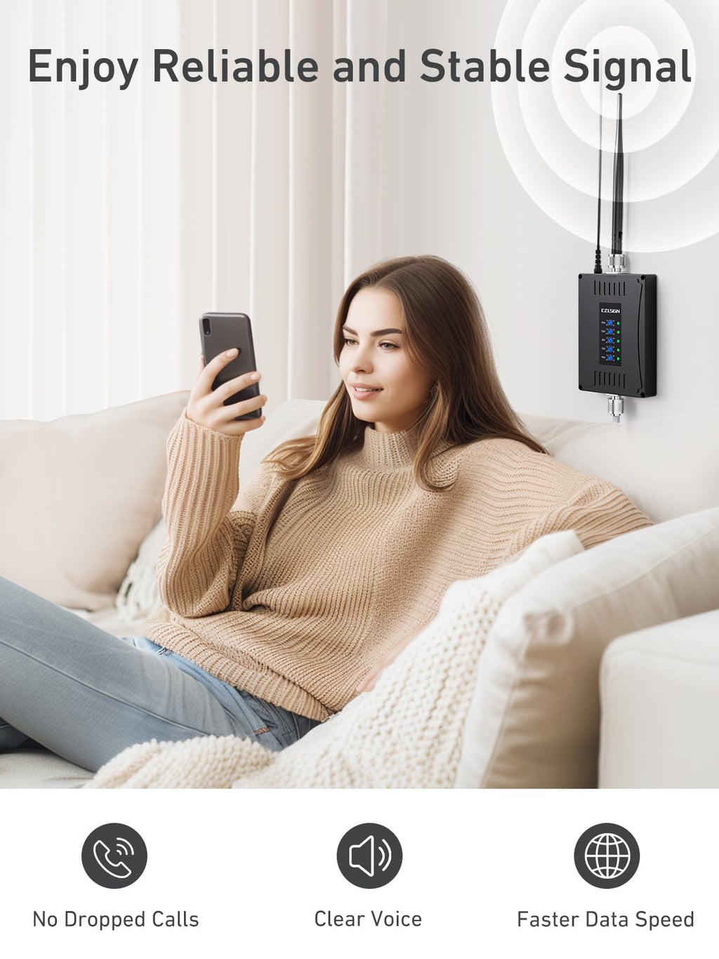 Cell Phone Signal Booster R280207