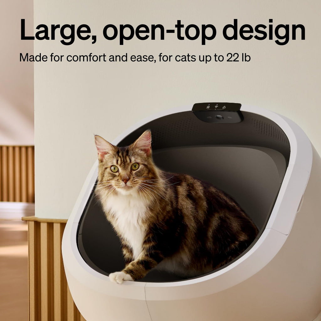 Automatic Self Cleaning Litter Box with AI Camera L2068