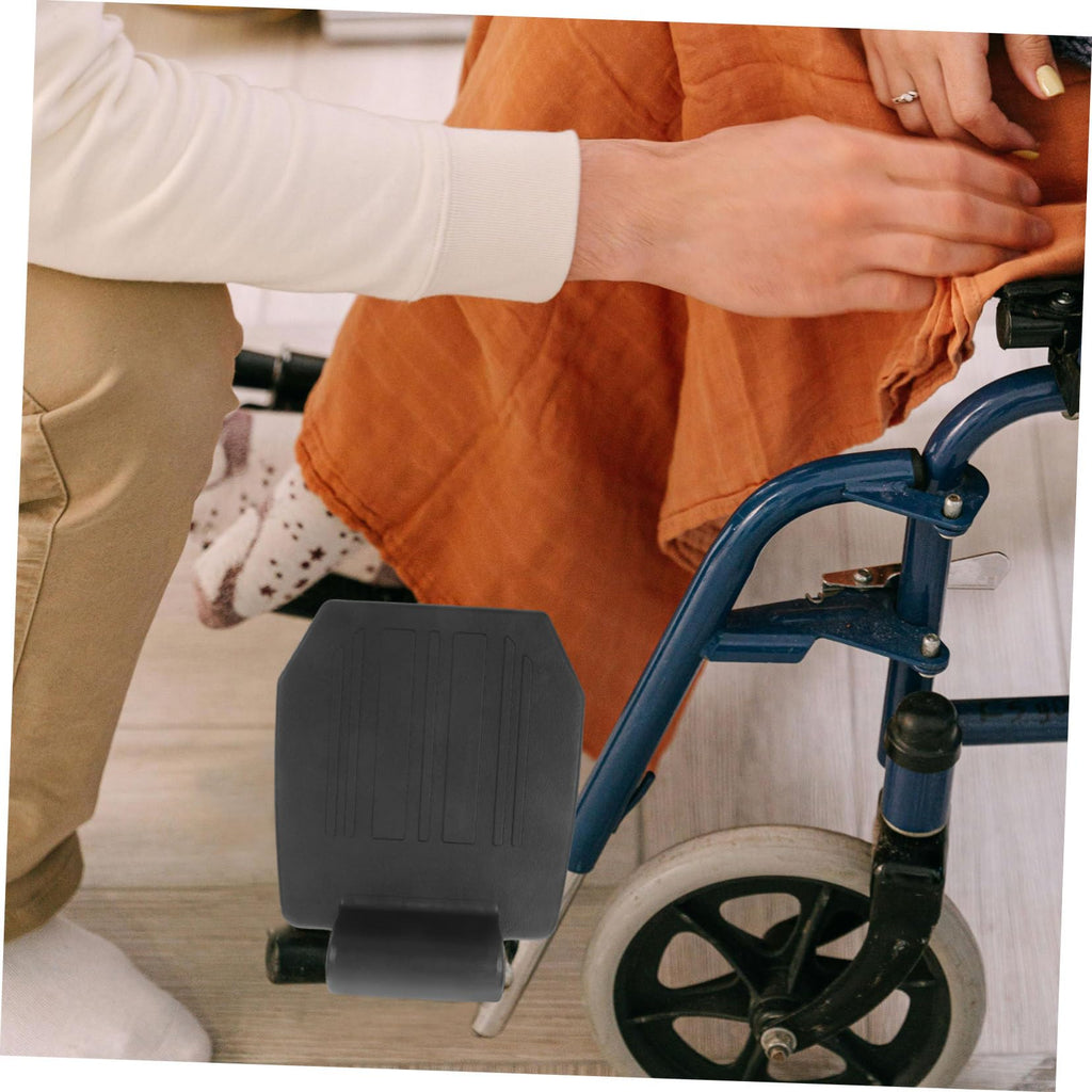 Universal Heavy Duty Wheelchair Footrest Replacement Adjustable Leg Rest Pedals E9784