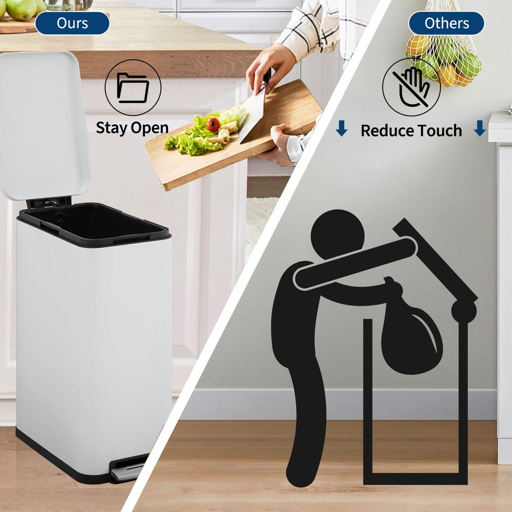 13.2 gal Step Kitchen Trash Can M559
