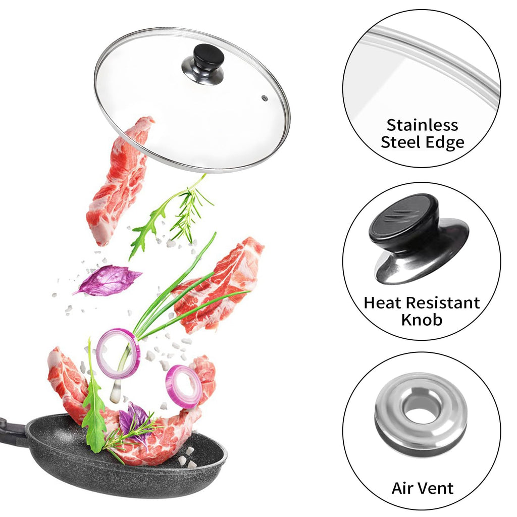 10 Inch Tempered Glass Pan Lid T724