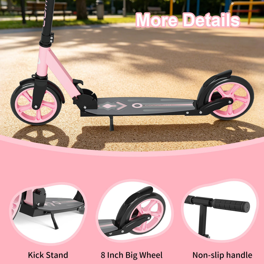 Lightweight Foldable Kick Scooter with Carry Strap G29443
