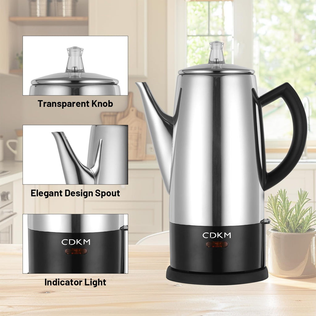 12-Cup Electric Percolator S47004