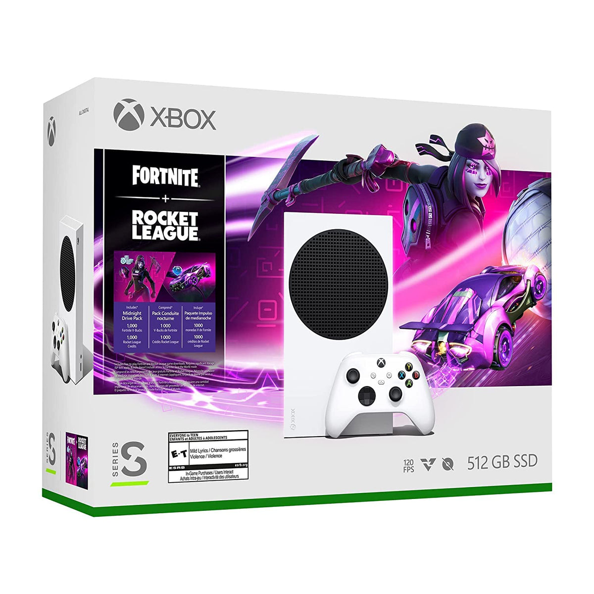 Xbox Series S 512 GB SSD All-Digital Console Wireless Controller Y5508