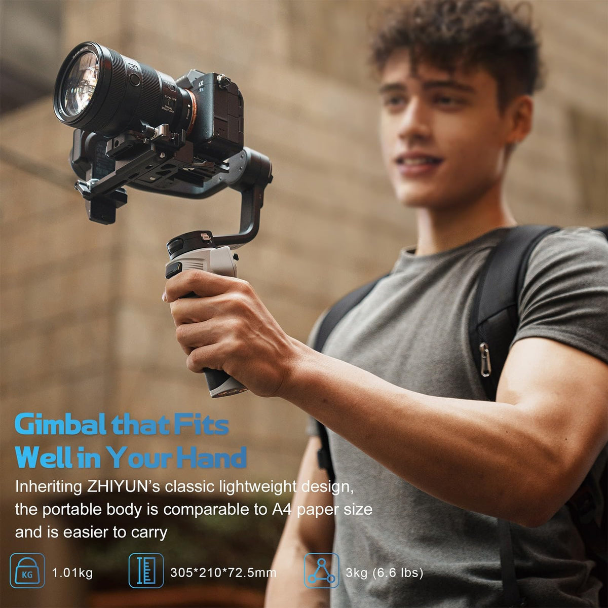 3-Axis Gimbal Stabilizer M216009