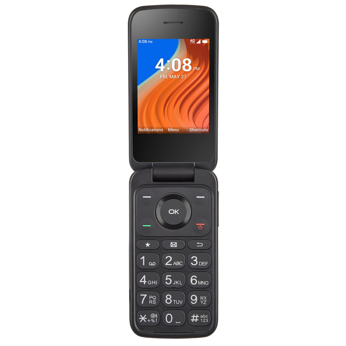 Black Prepaid Feature Phone P218