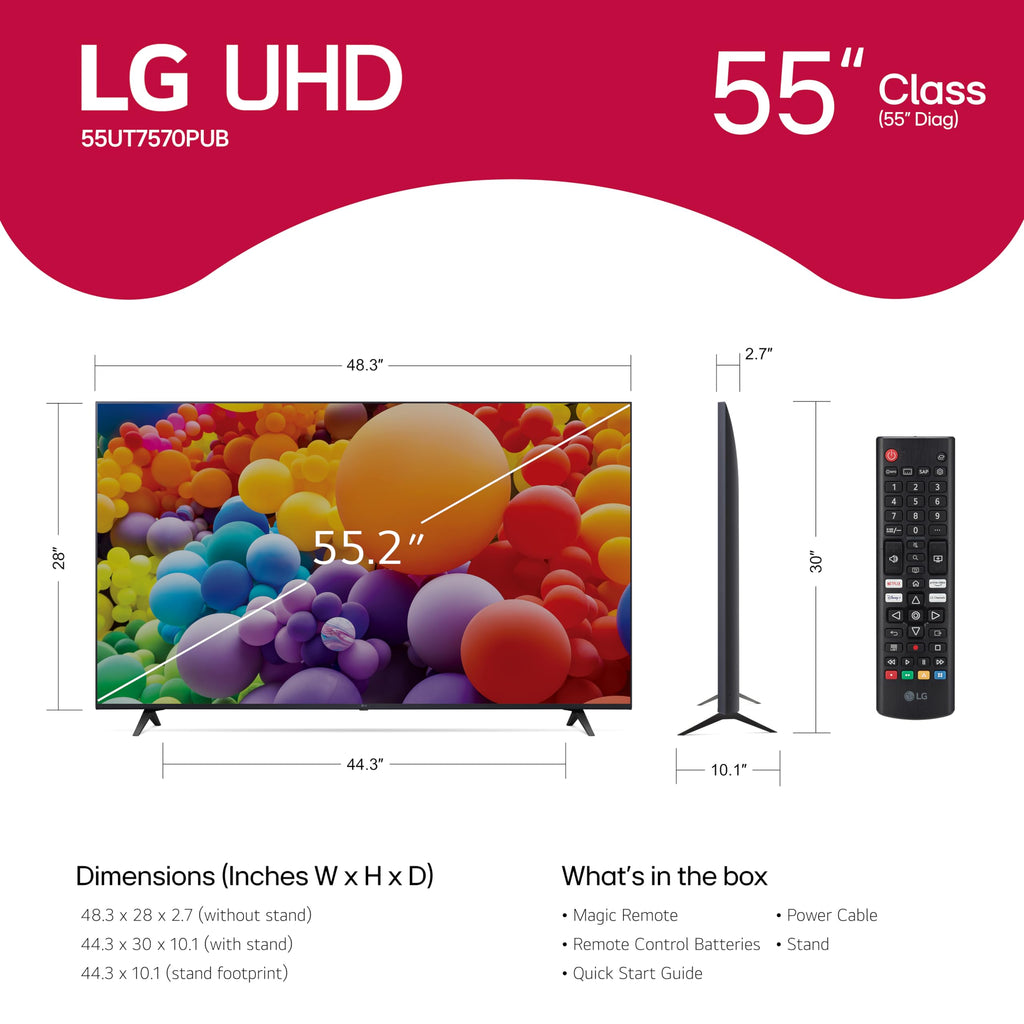 55-Inch 4K LED Smart TV E862592