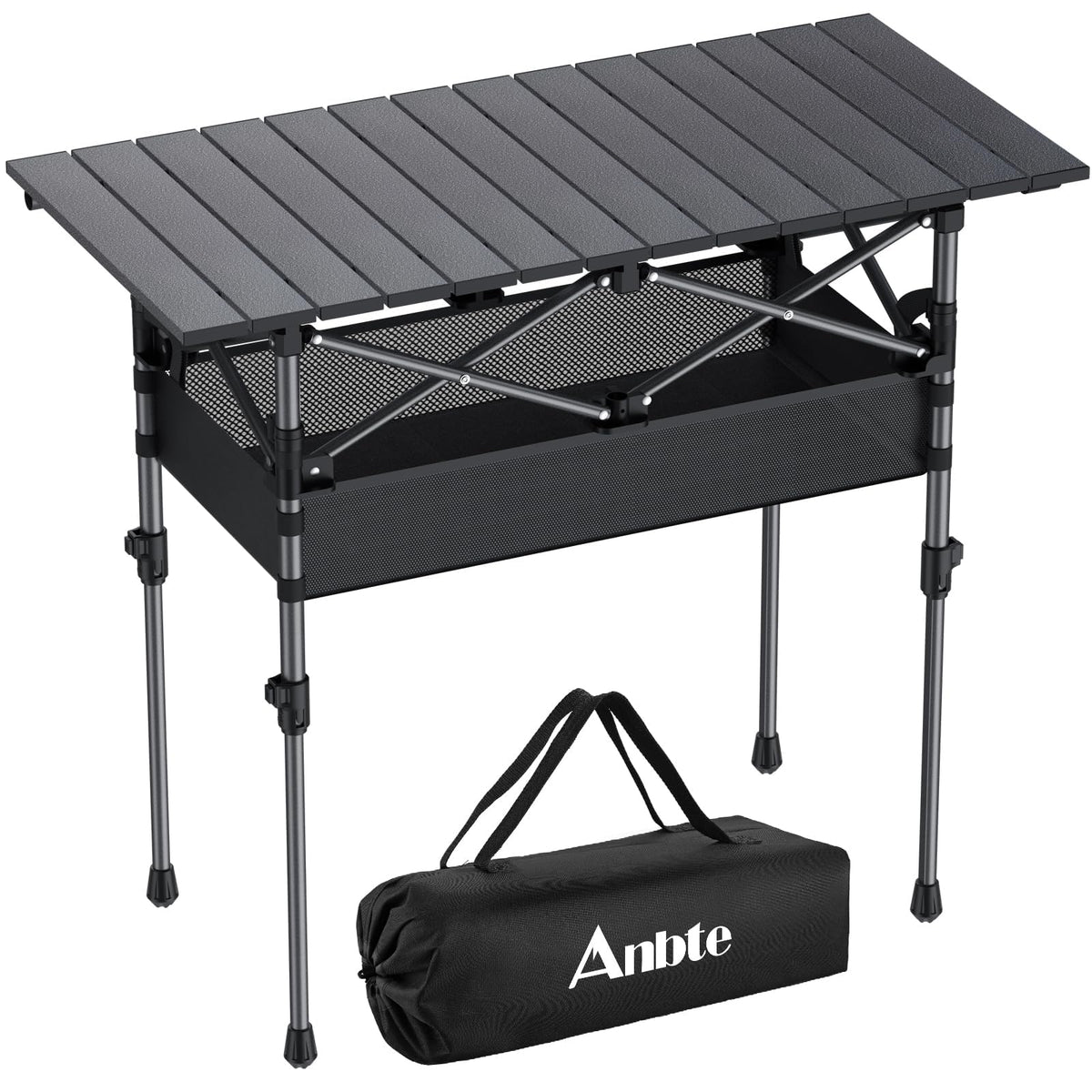 3ft Aluminum Roll Top Folding Camping Table R234626