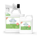 Flea, Tick, and Mosquito Yard Spray Refill Starter Kit 32 oz Ready to Use and 16 oz Concentrate C8716