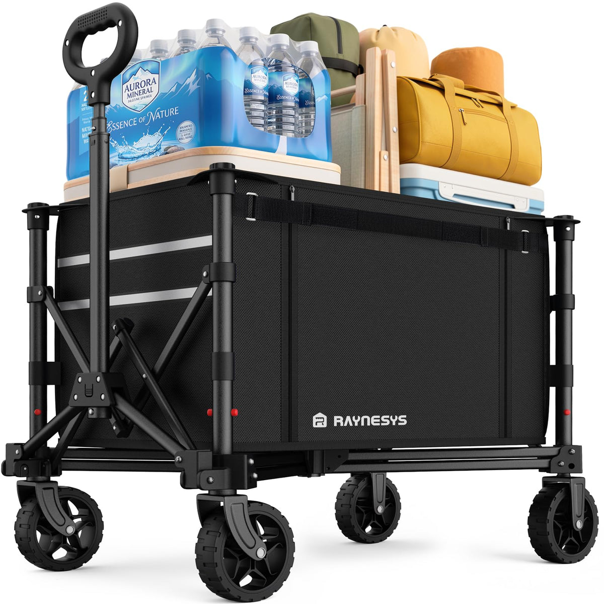Collapsible Wagon with Wheels D8639