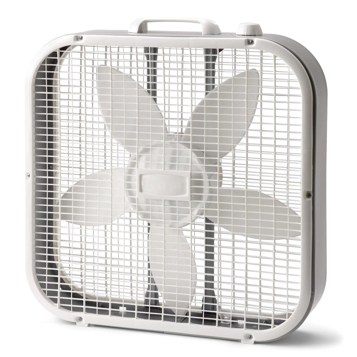 20" Classic Box Fan with 3 Speeds, White X41270