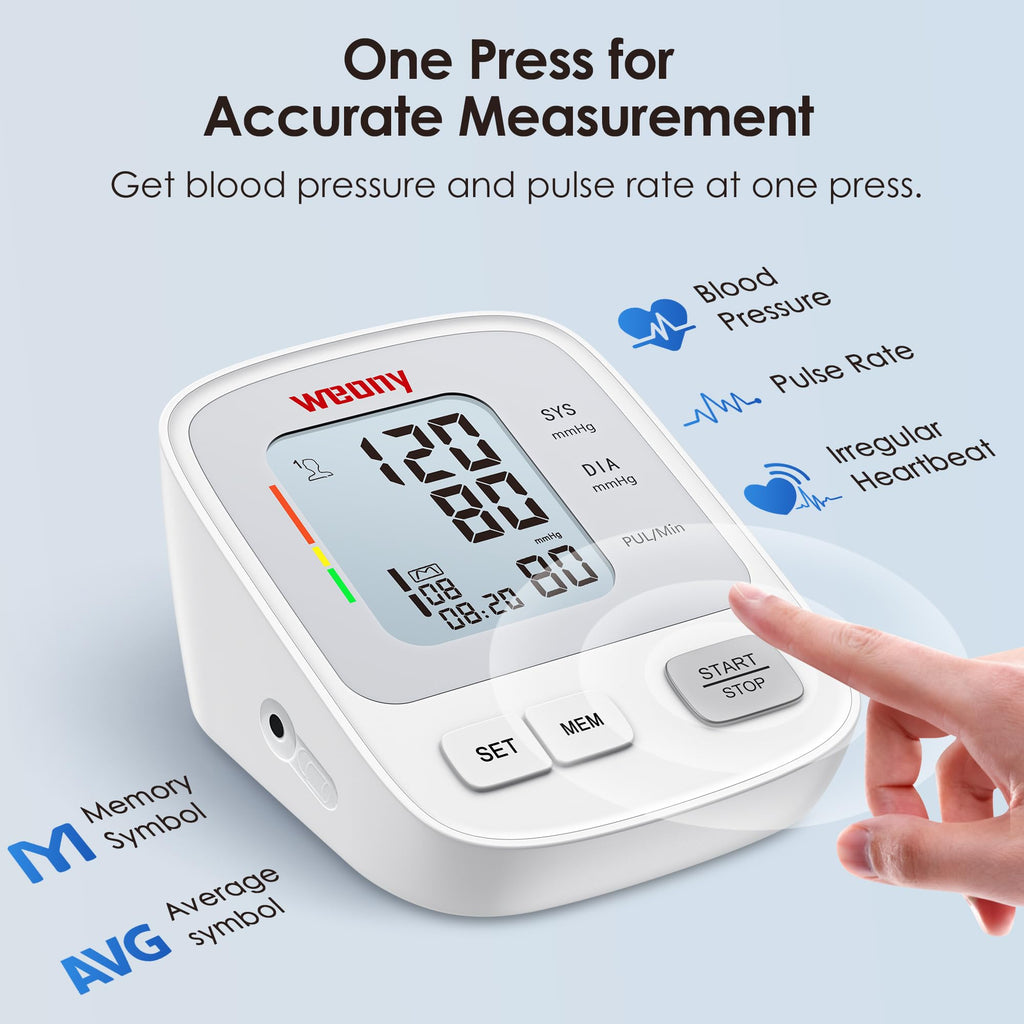 Blood Pressure Monitor with Adjustable 9-17in Cuff N57240