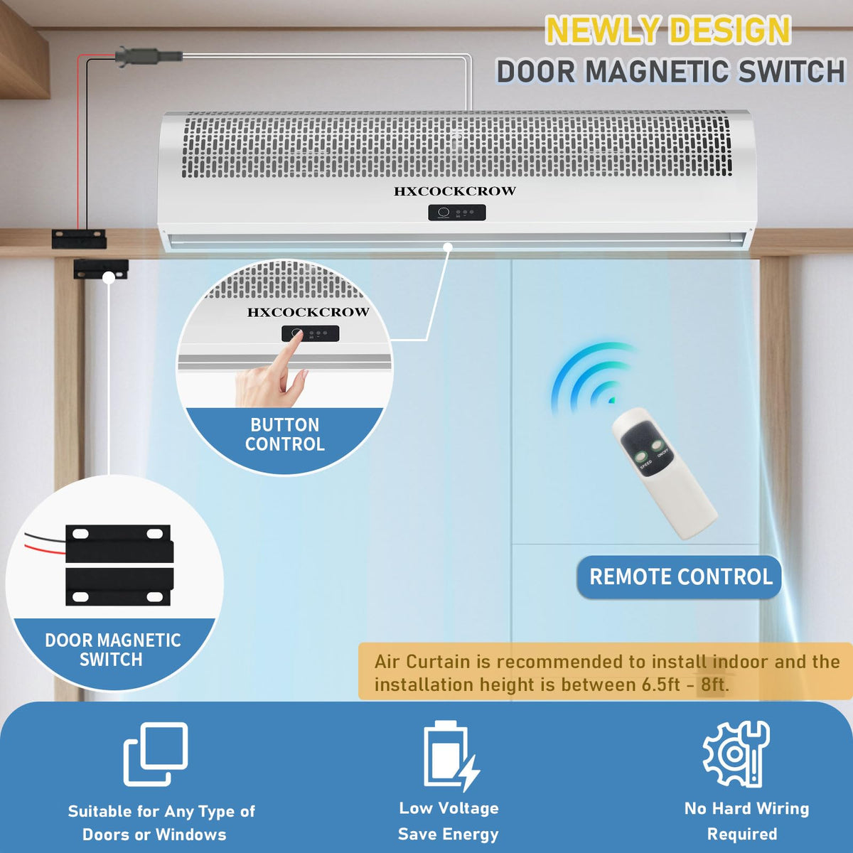 36 Inch Wall Mounted Air Curtain S83581