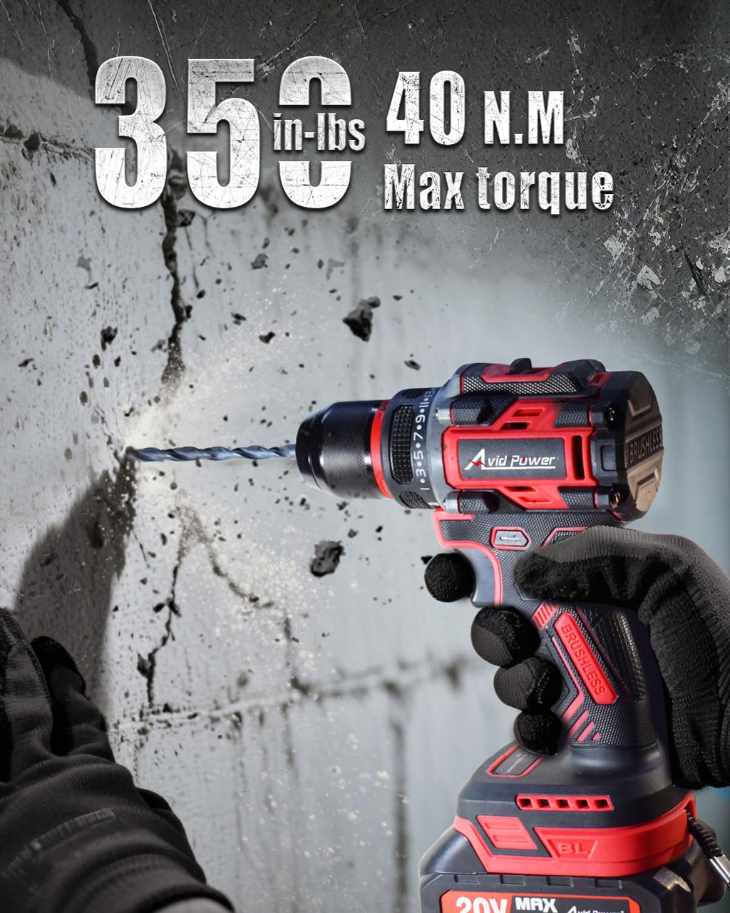 20V Brushless Cordless Drill Set K92014