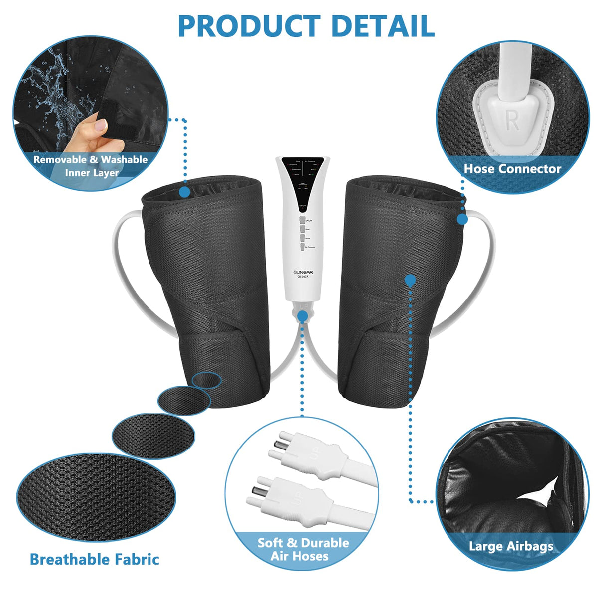 Heated Leg Compression Massager Q62090