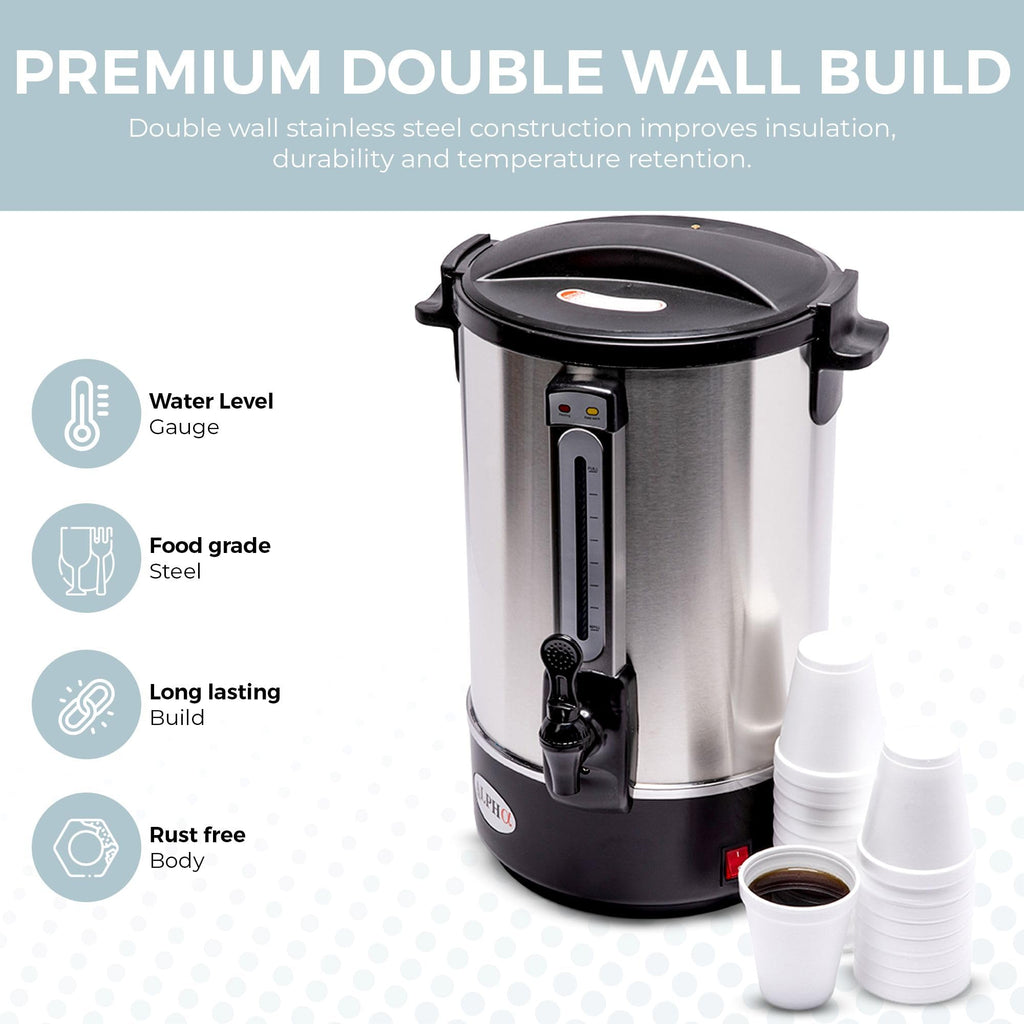 8L Stainless Steel Electric Coffee Urn X787413