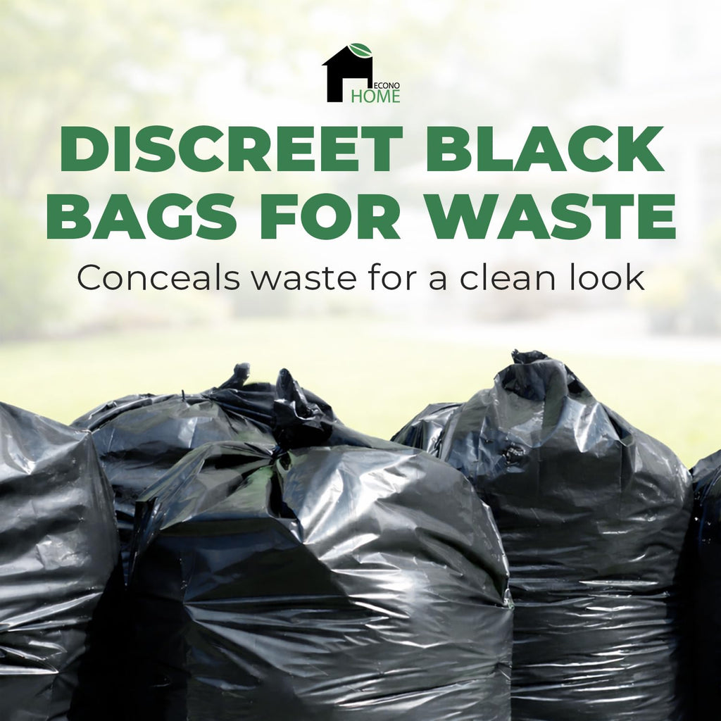 Heavy Duty 2.8 Mil 55-60 Gallon Trash Bags 50 Count J807