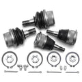 Zinc-Nickel Alloy Front Upper & Lower Ball Joints W5522