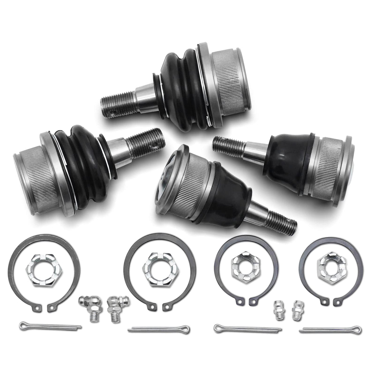 Zinc-Nickel Alloy Front Upper & Lower Ball Joints W5522